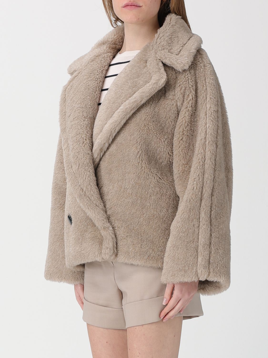 Jacket Woman color Sand