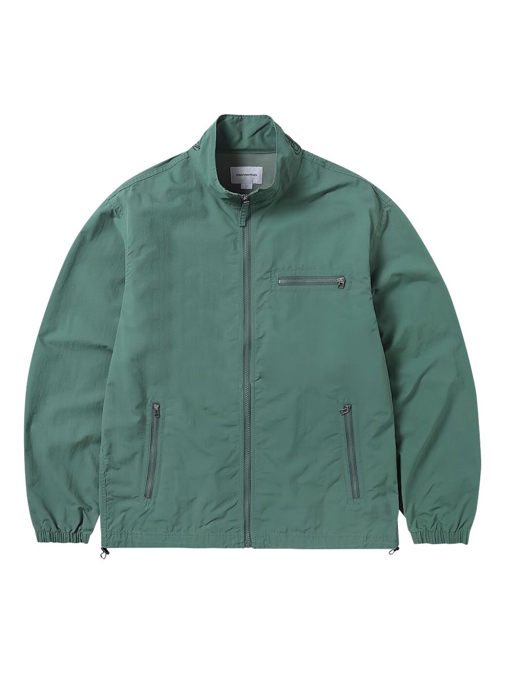 Zipped track jacket - BLACK