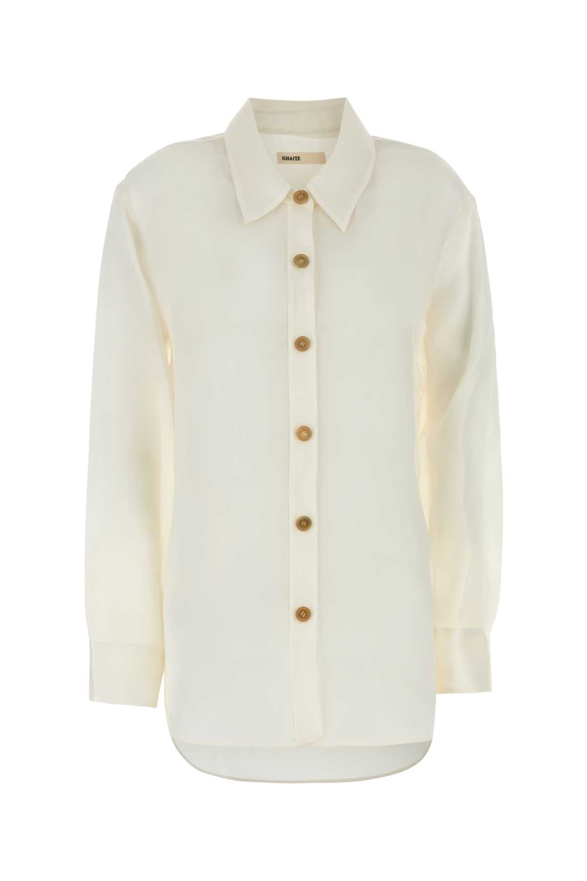 White Organza Shirt