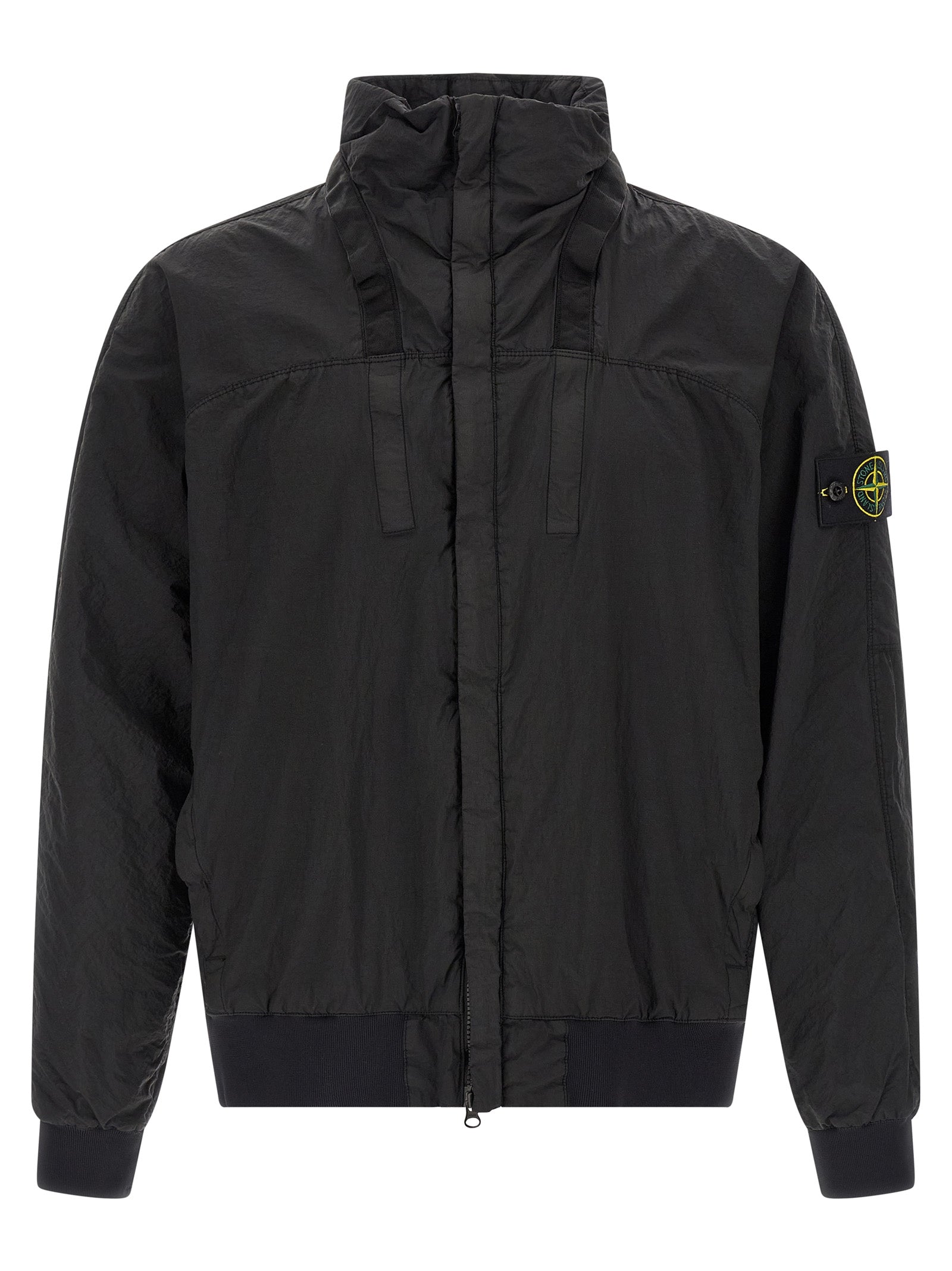 Nylon Metal Watro Bomber Jacket — Black