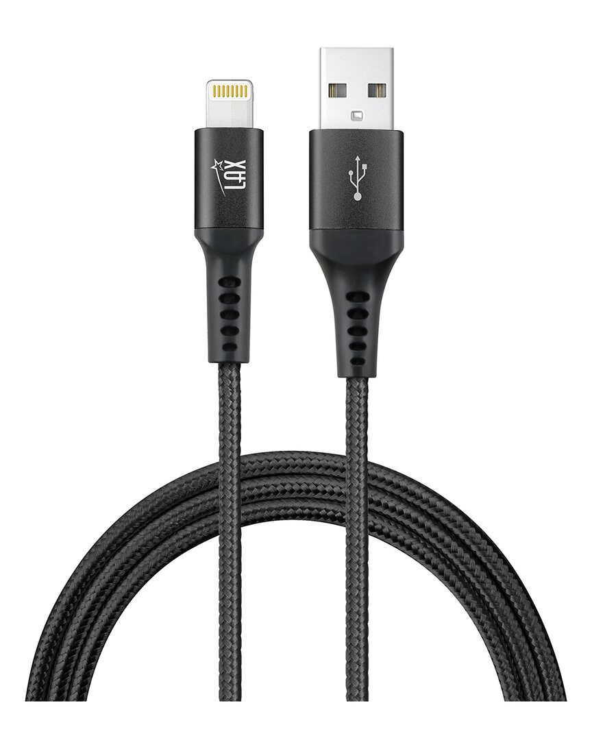 Apple Mfi Certified 10Ft Black Lightning To USB Cable
