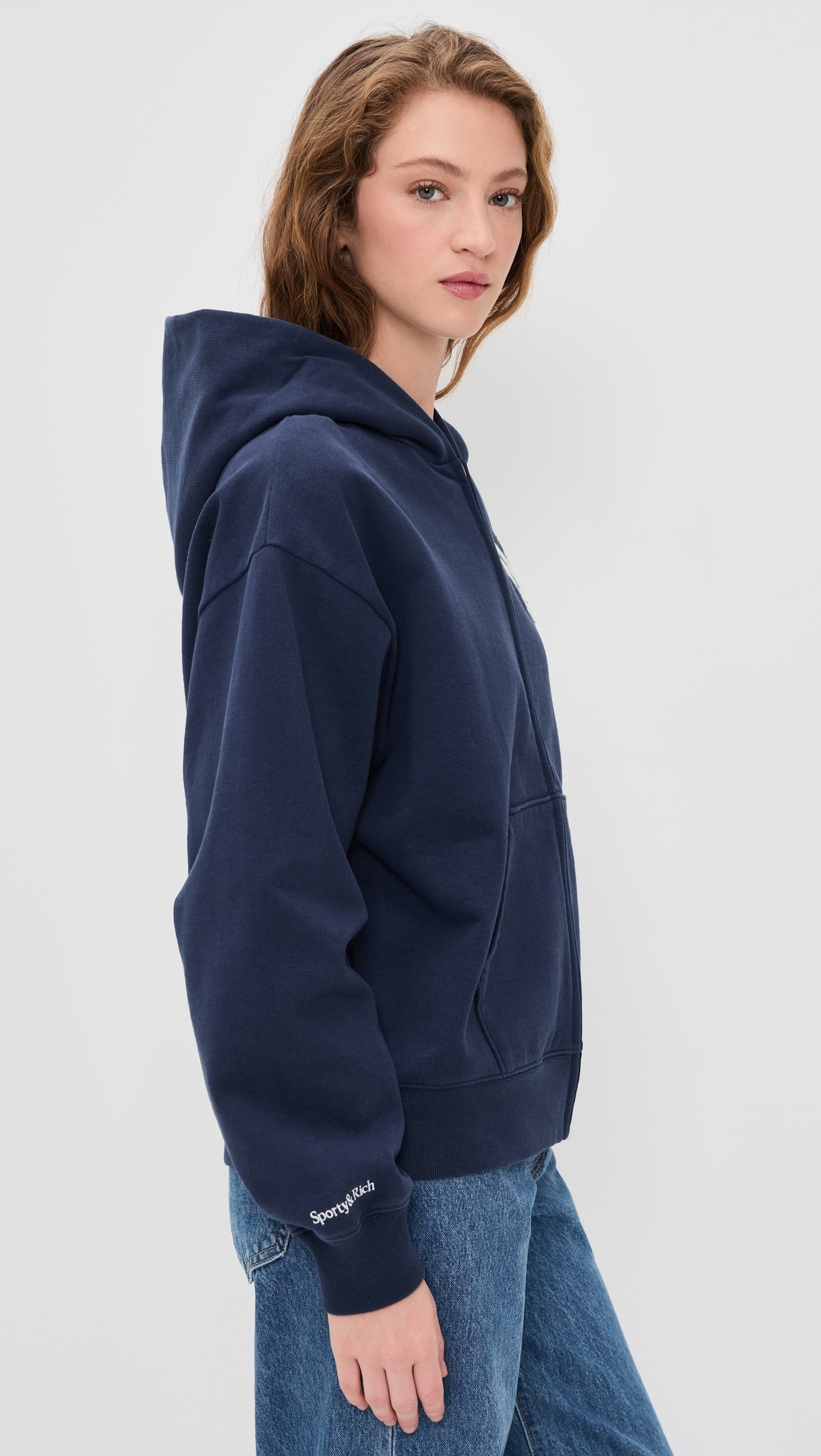 Heritage Yankees Zip Hoodie Dark Navy