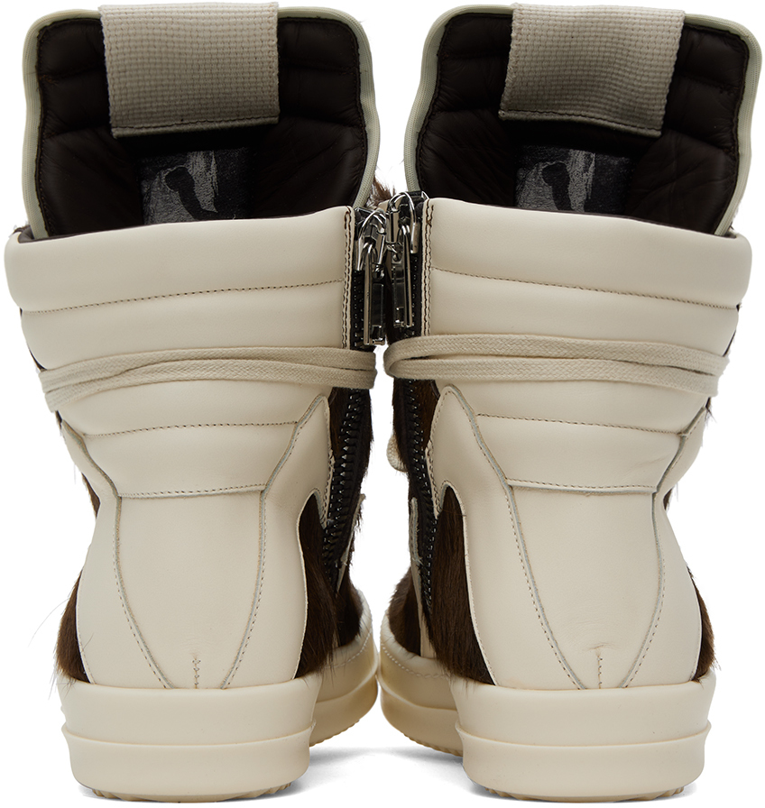 Brown Geobasket sneakers