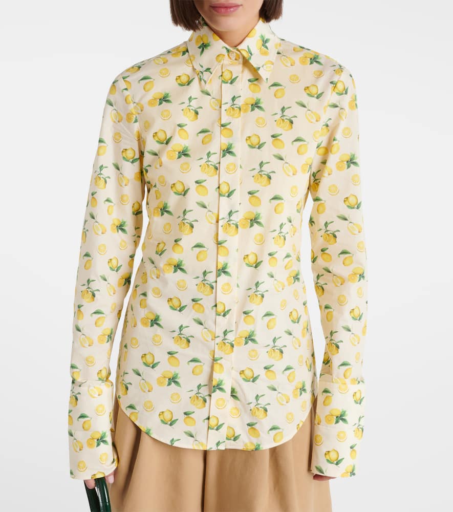 Riva printed cotton shirt