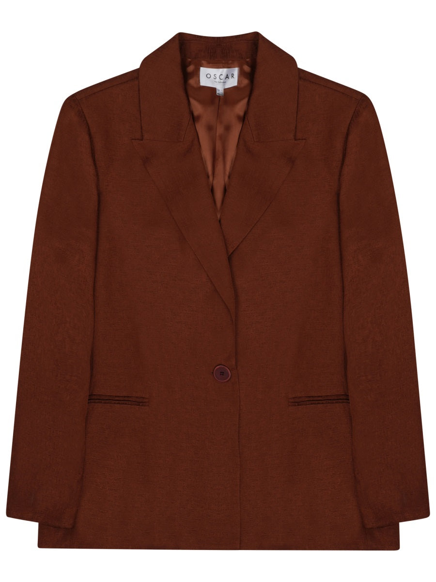 Women's Tailored Single-Button Blazer