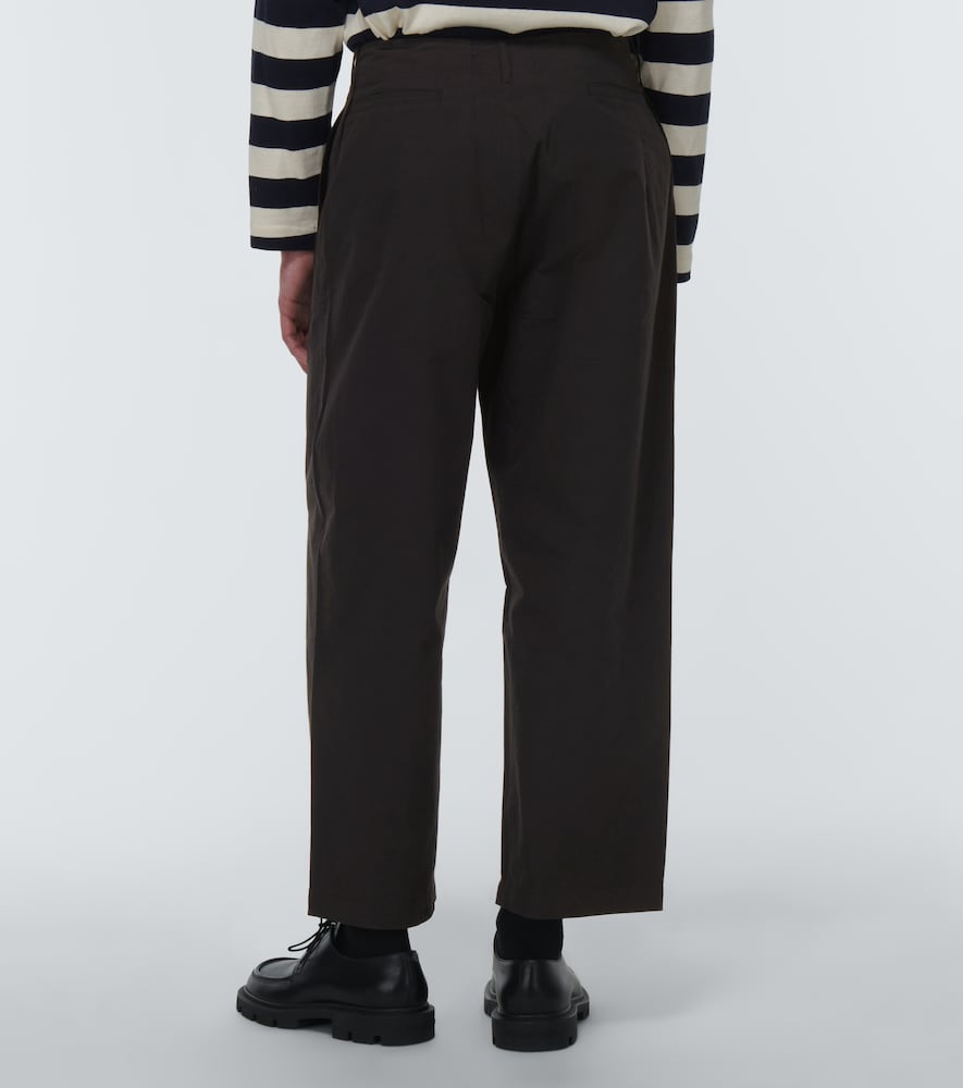 Qrunful embroidered cotton pants