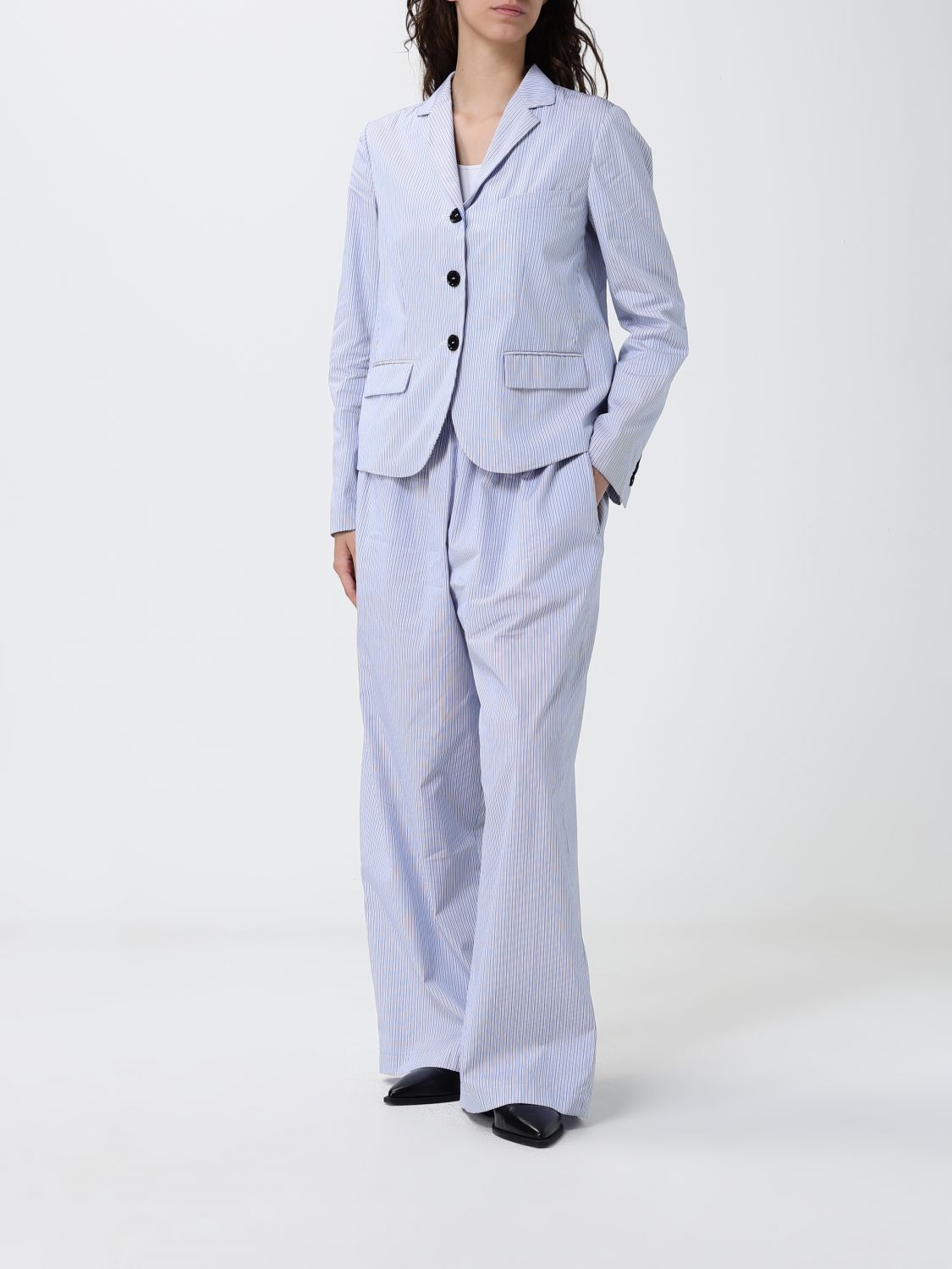 Blazer Woman color White