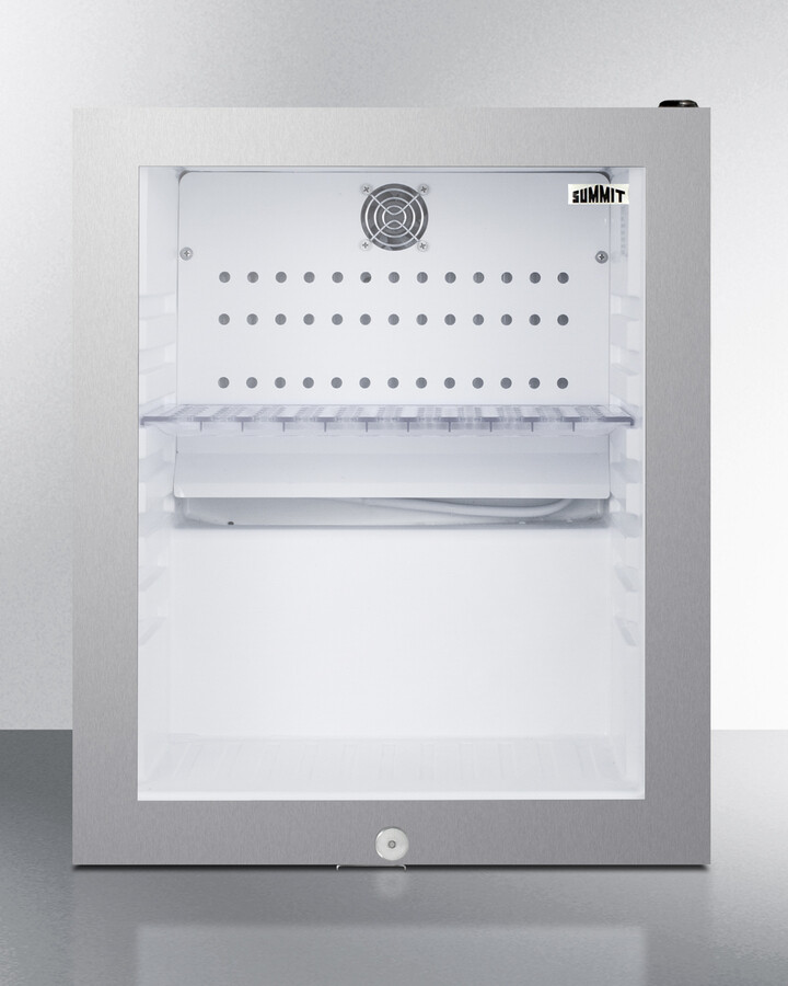 Summit 16 Inch Freestanding Refrigerator MB13GLSSLHD