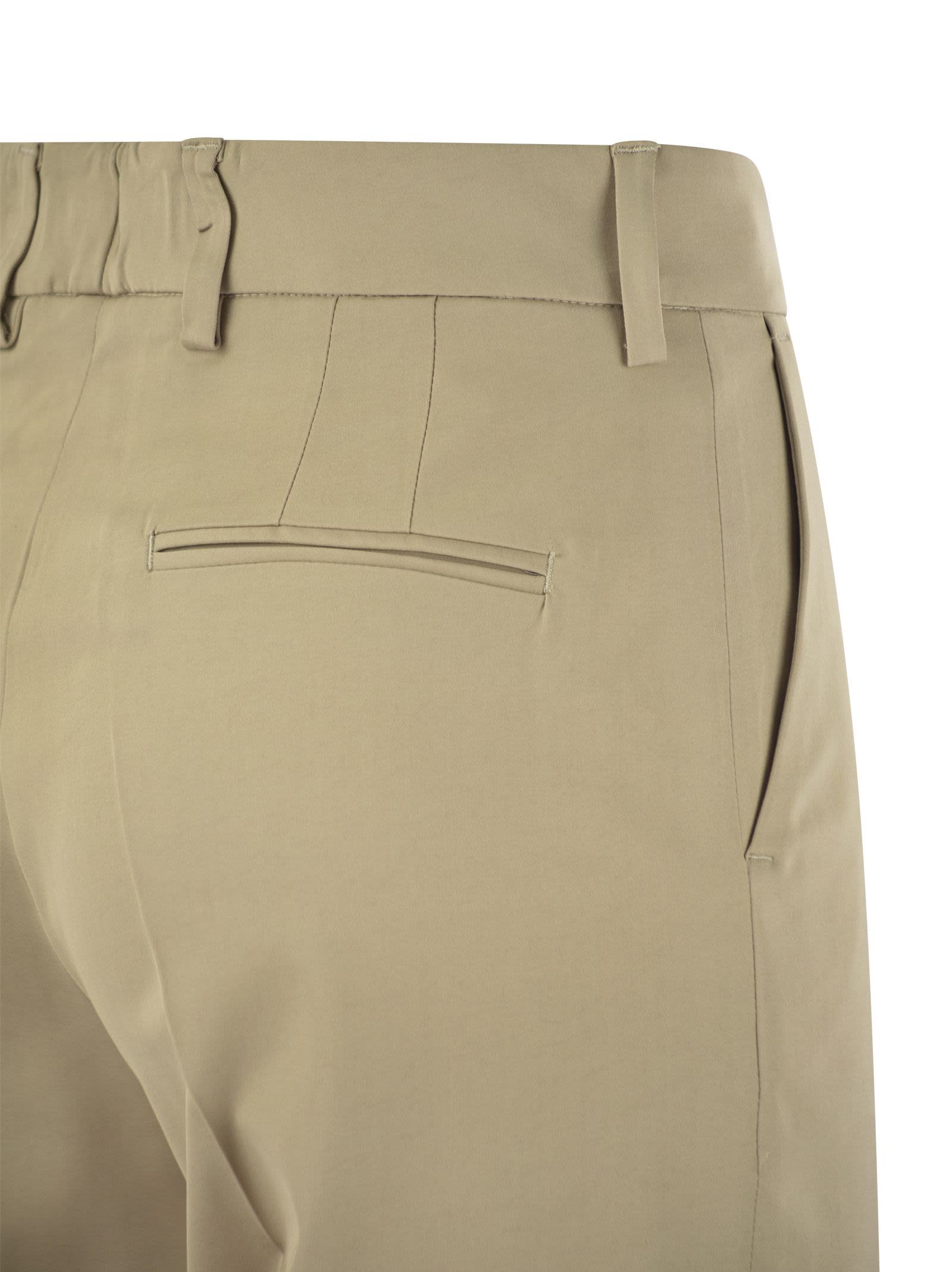 Pt Pantaloni Torino Ambra Stretch Viscose Trouser