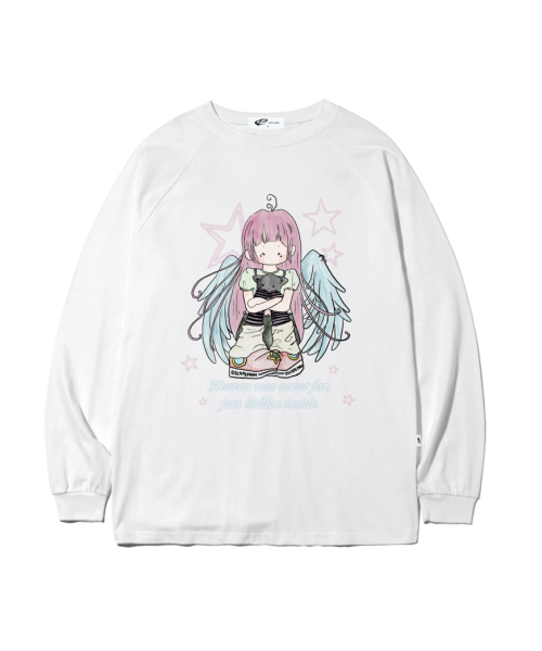 Angel Heaven Print Long Sleeve