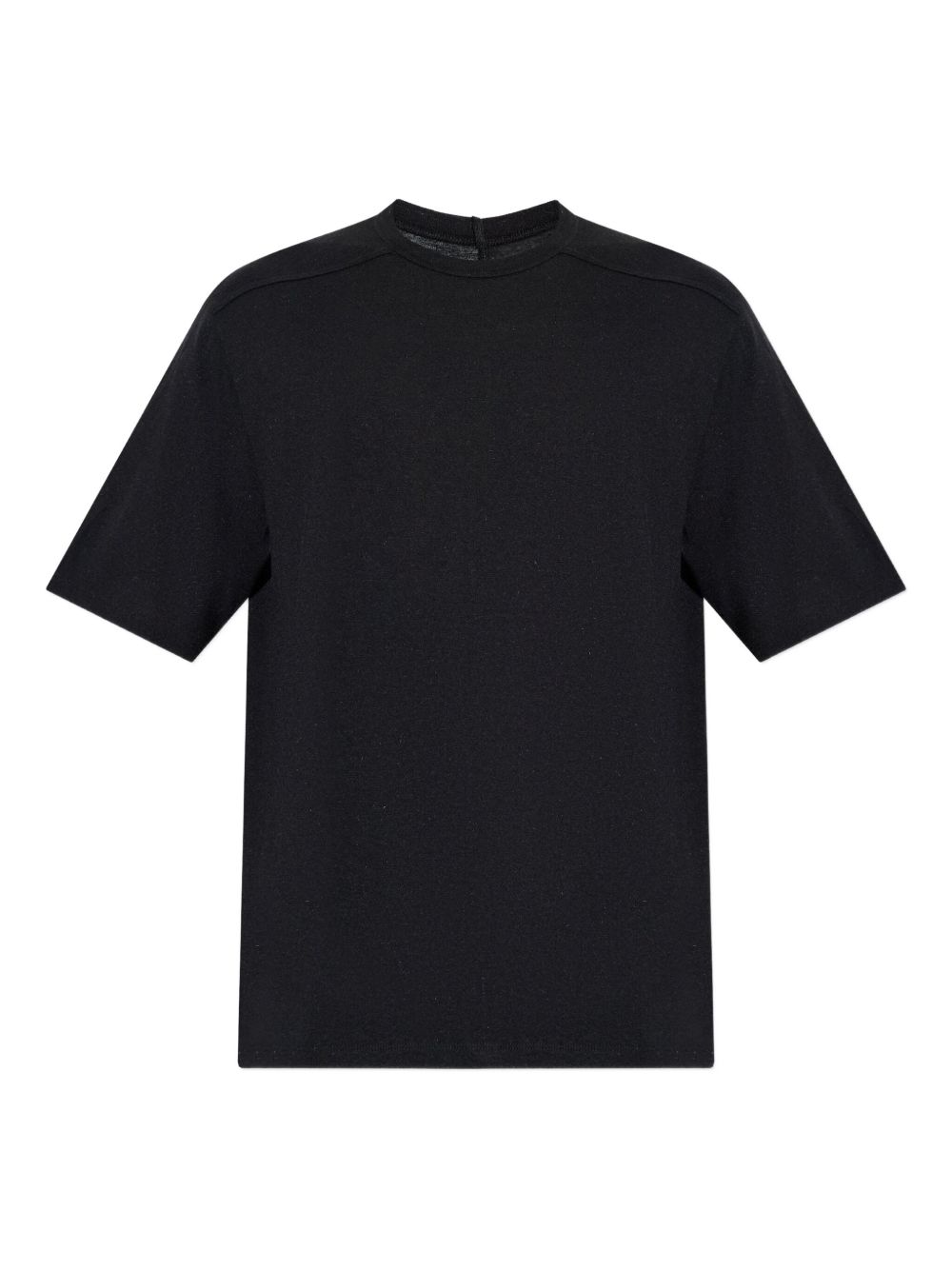 Short-sleeve round-neck T-shirt - Black