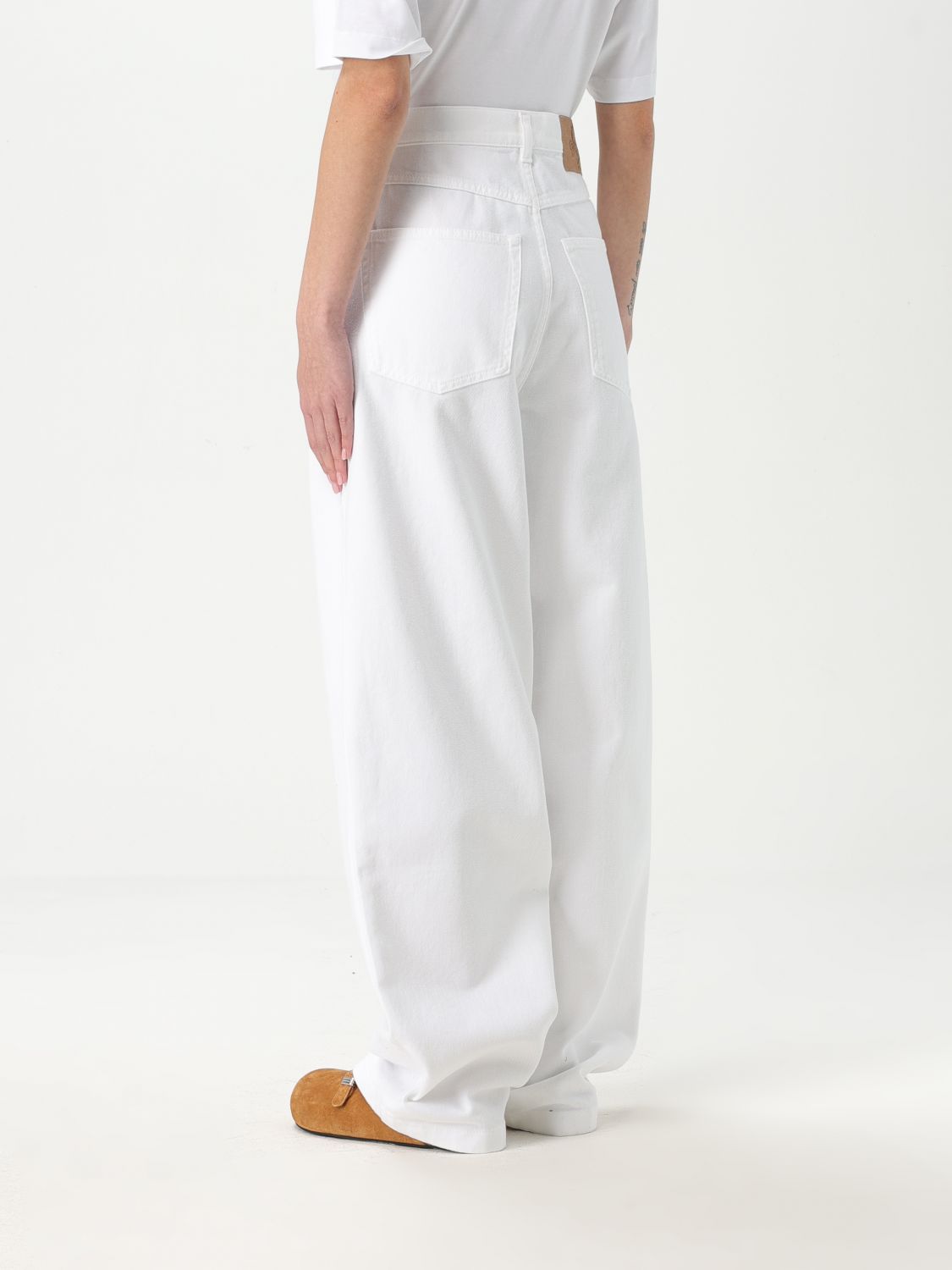 Pants Woman color White