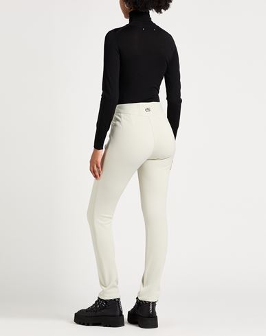 Woman Pants Beige Size 8 Nylon, Viscose, Elastane