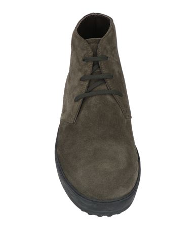 Man Ankle boots Dark green