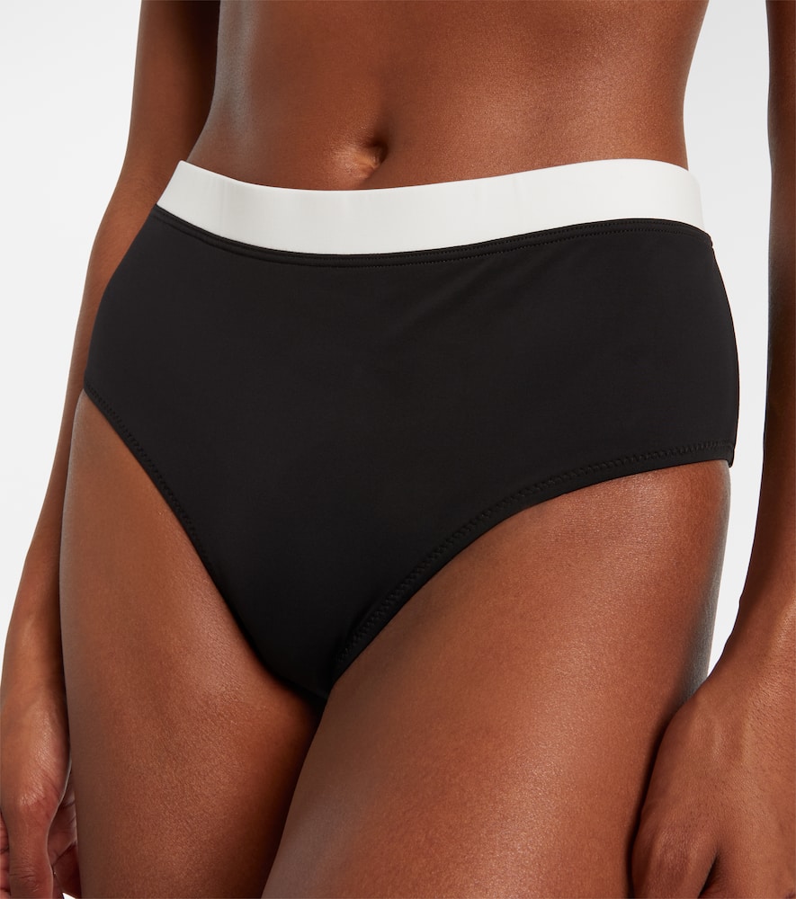 Devon high-rise bikini bottoms