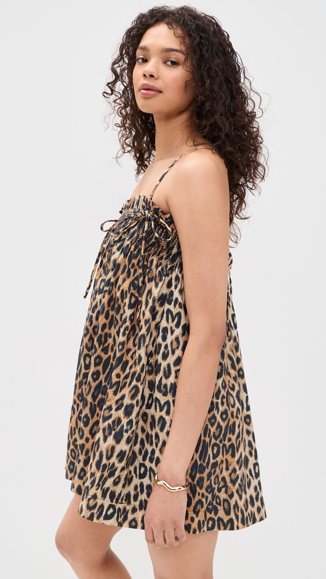 Lilo Mini Dress Brown