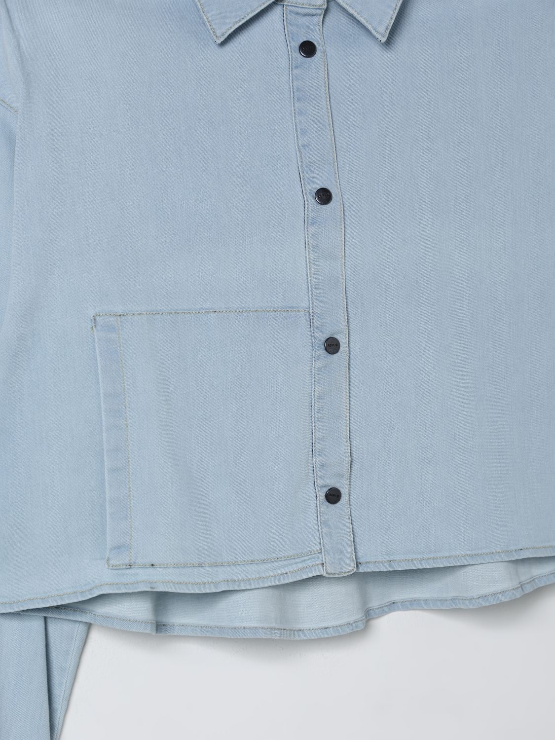 Shirt ASPESI Kids color Gnawed Blue