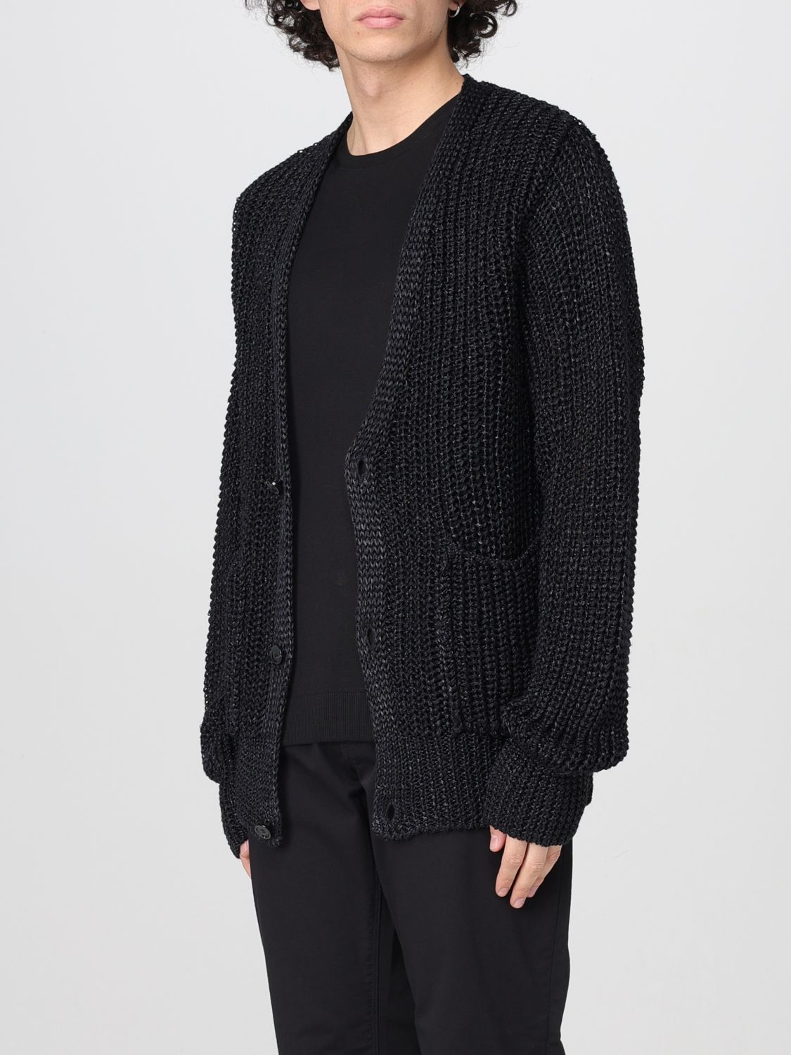 Cardigan LARDINI Men color Blue