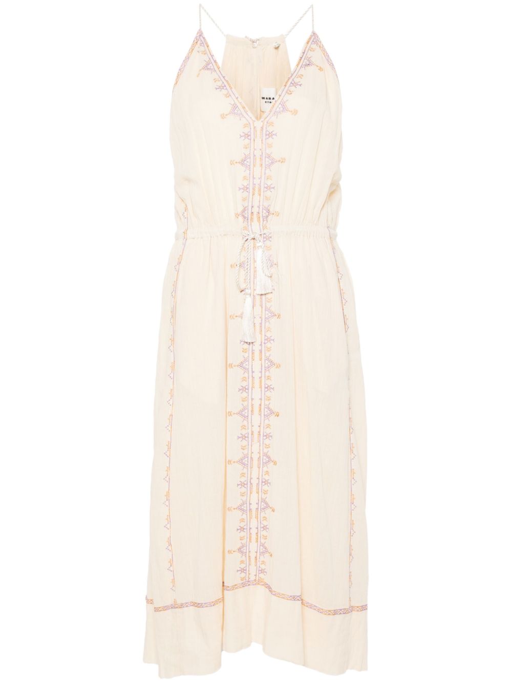 Sianna organic cotton midi dress - Neutrals