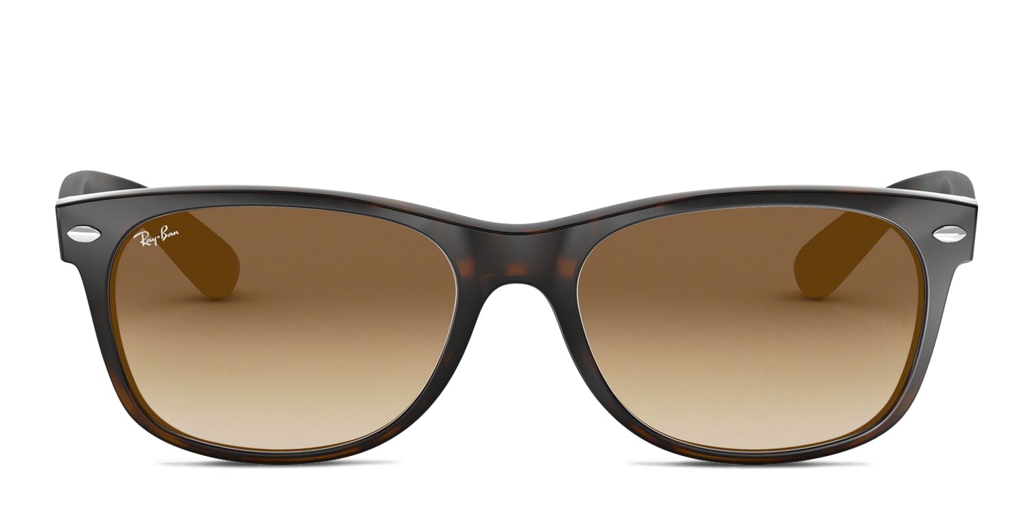 RB2132 Wayfarer Alcantara Brown/Clear/Tortoise