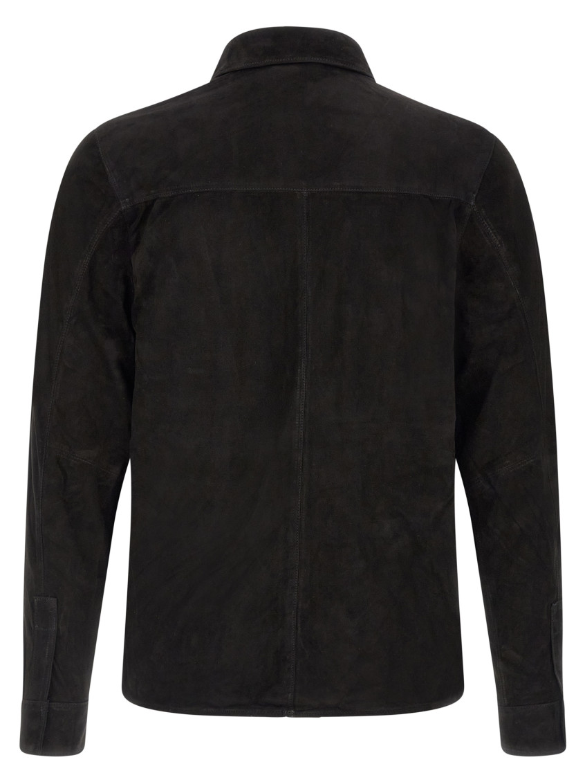 Suede Shirt Gloves