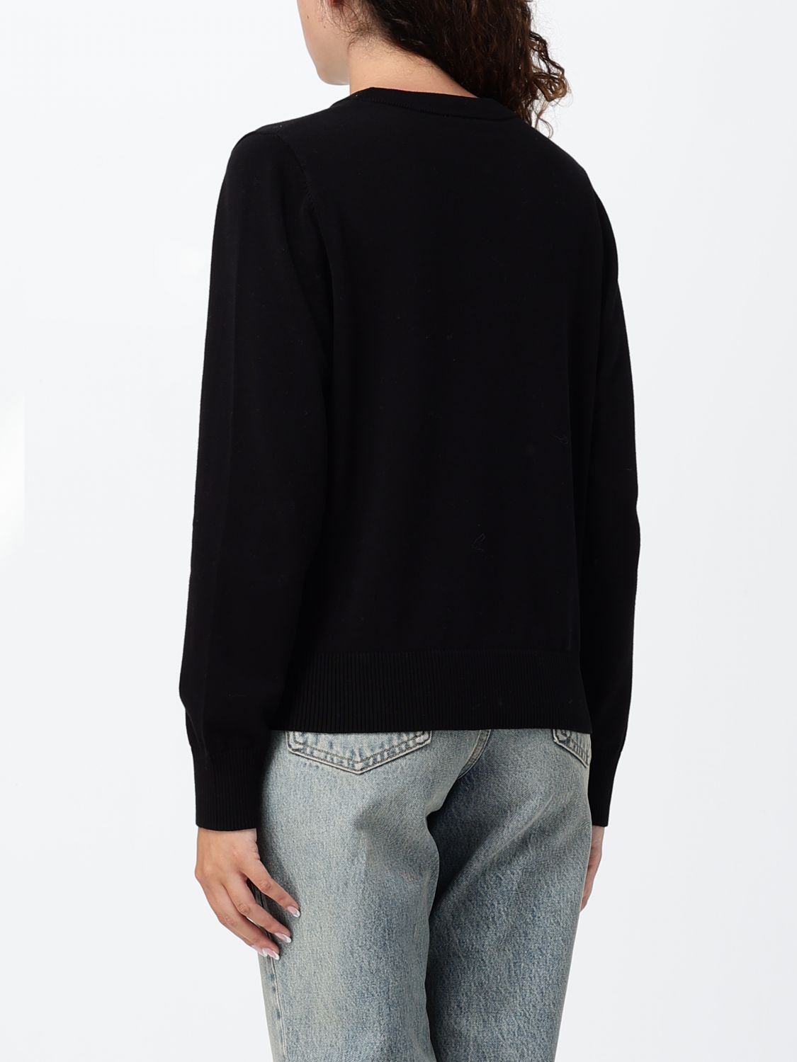 Sweatshirt Woman color Black