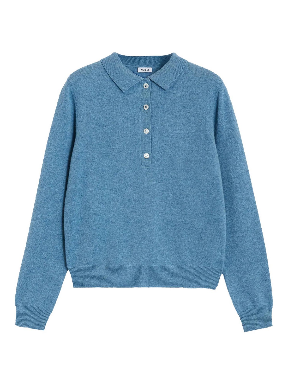 Light blue polo shirt