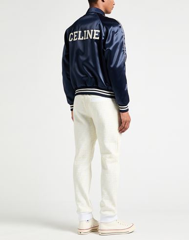 Man Jacket Navy Size 38 Polyamide