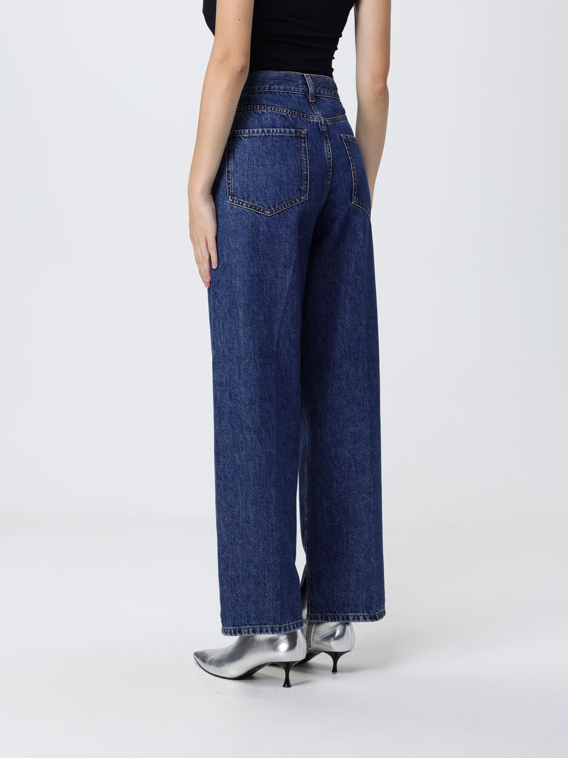 Jeans Woman color Denim