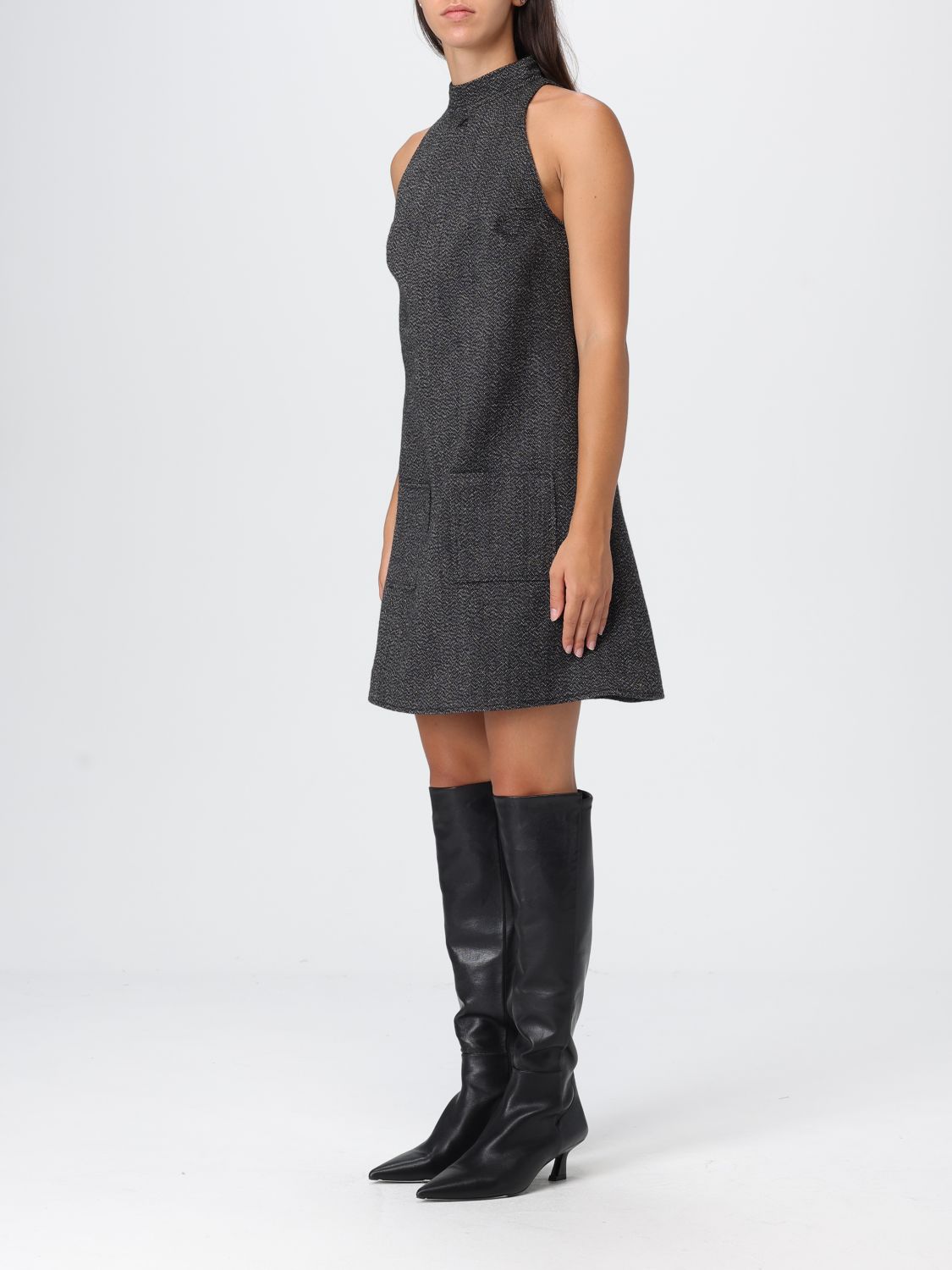 Dress COURRÈGES Woman color Black