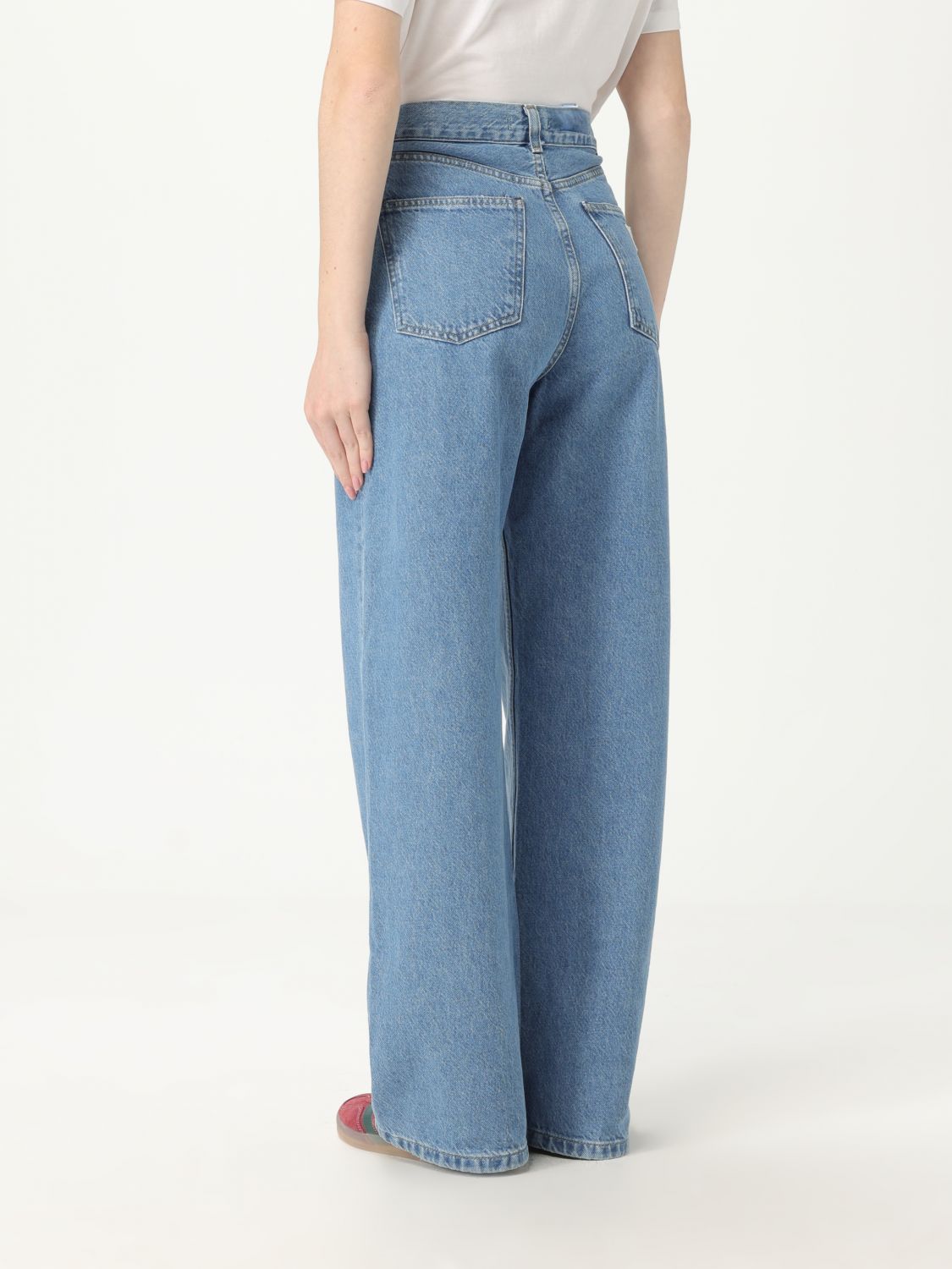 Pants Woman color Blue