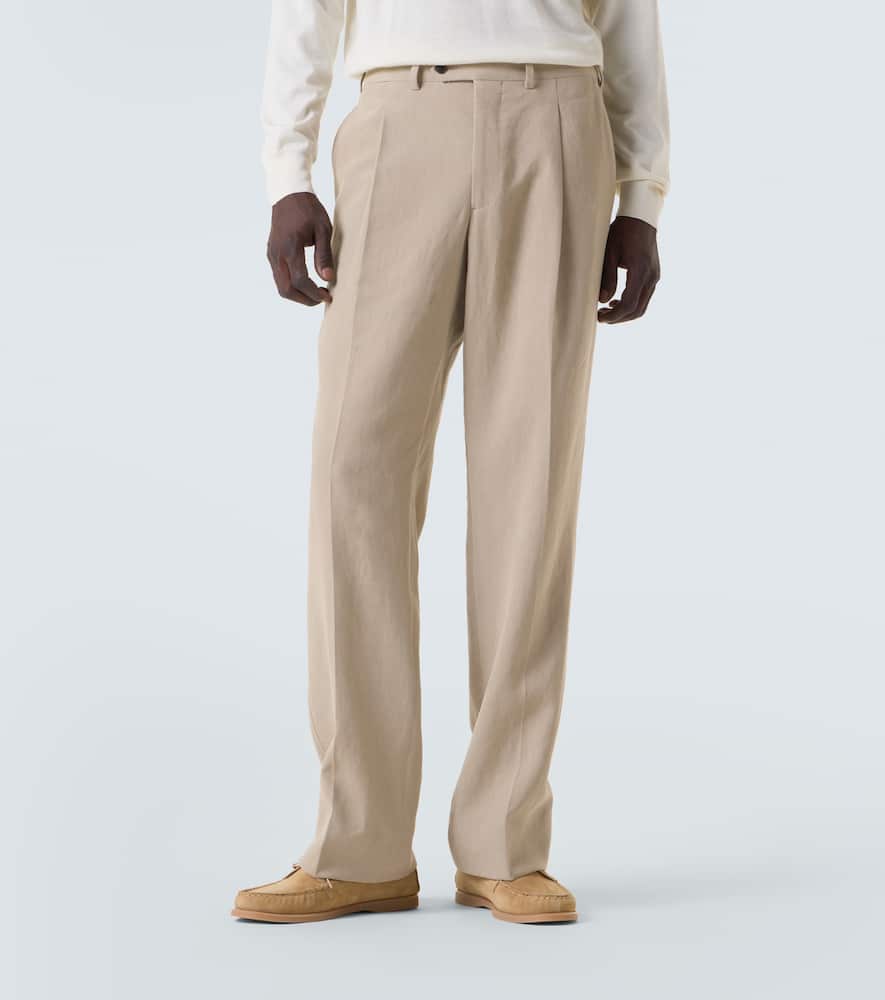 Amo linen suit pants