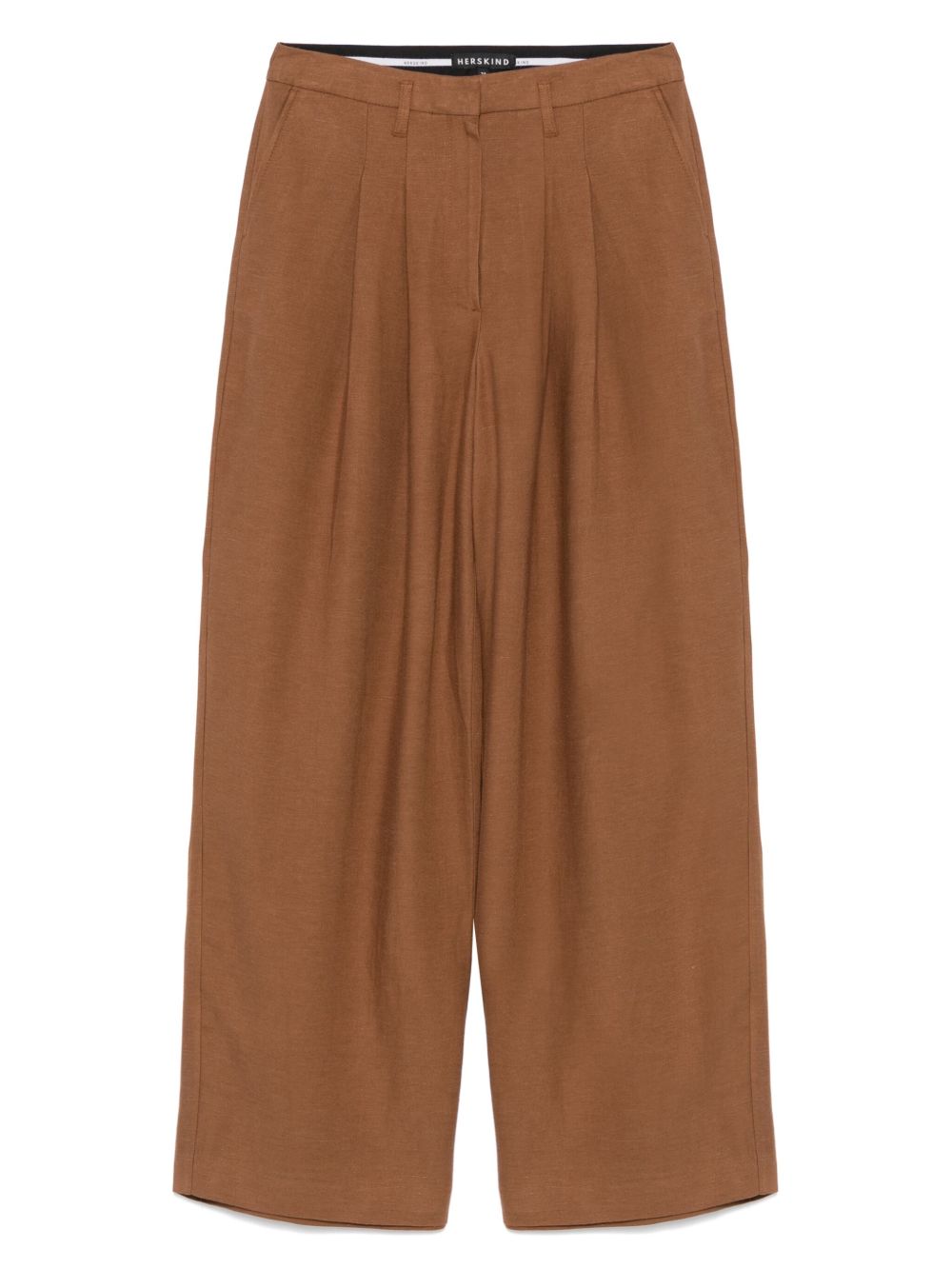 HERSKIND Lotus trousers - Brown