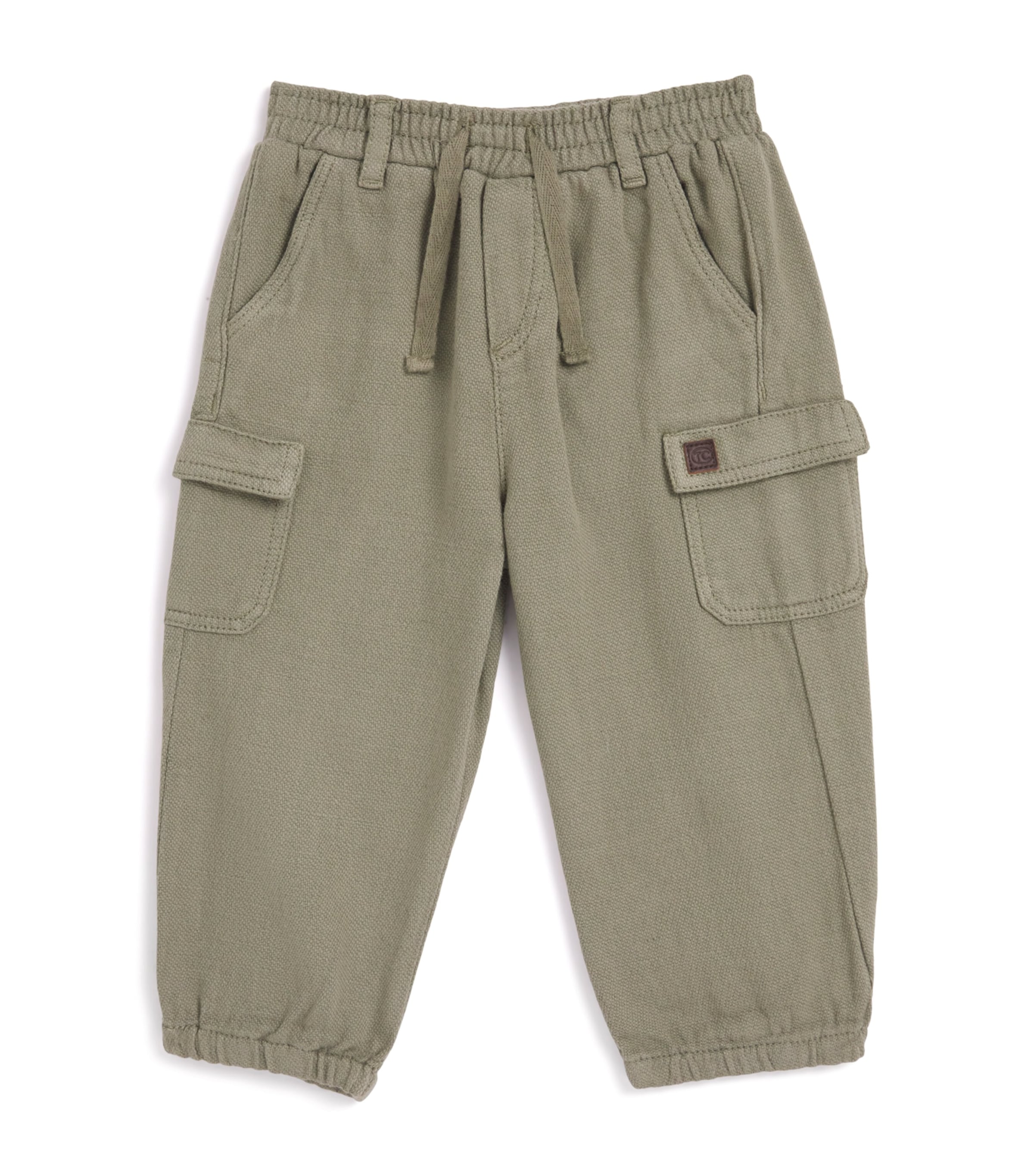 Cotton-Linen Cargo Trousers