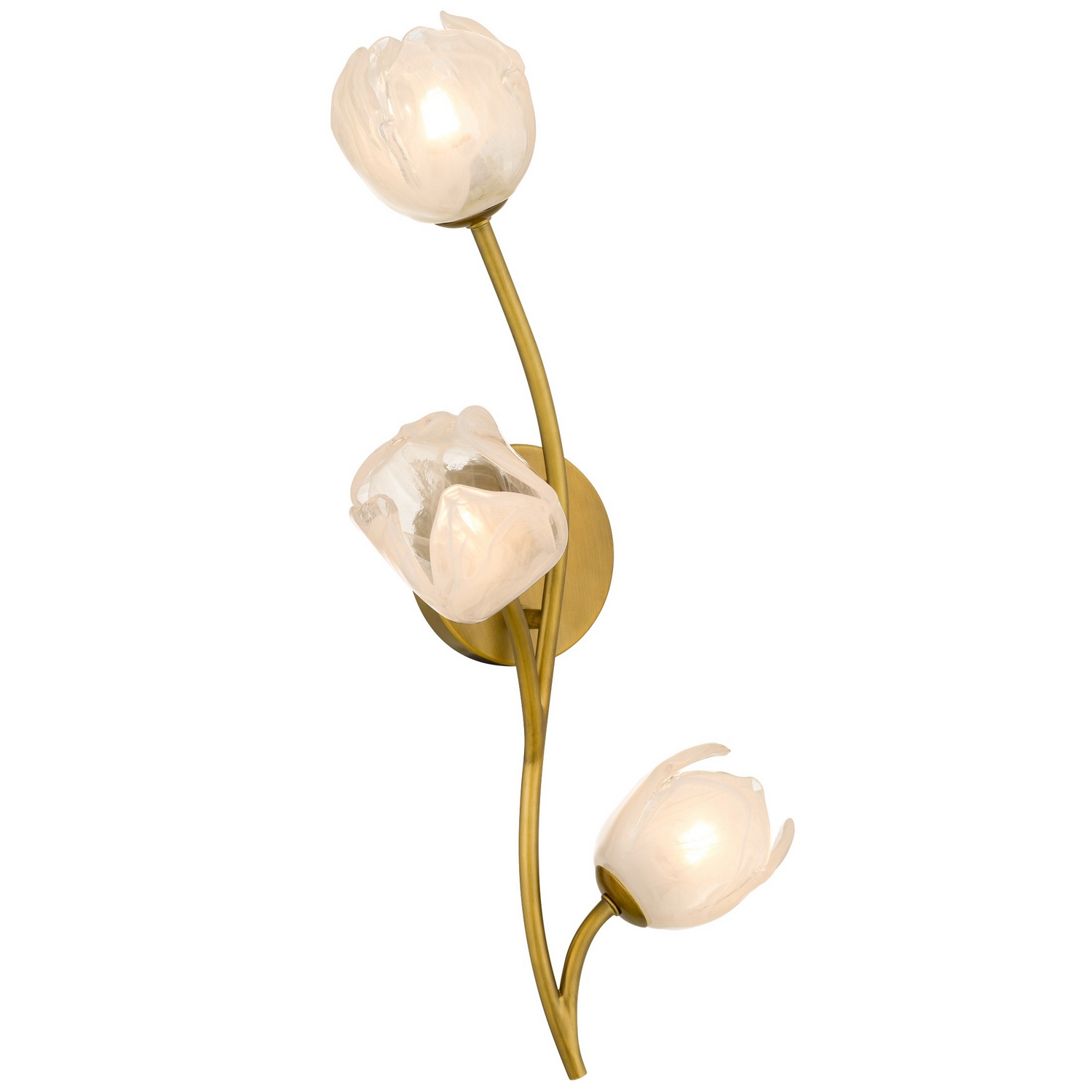 Vintage Brass Wall Sconce from the Walker Collection