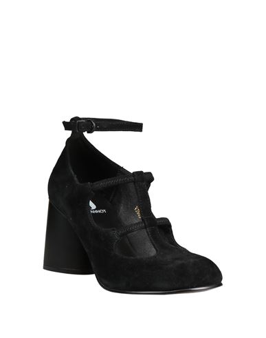 Woman Pumps Black Size 6 Leather