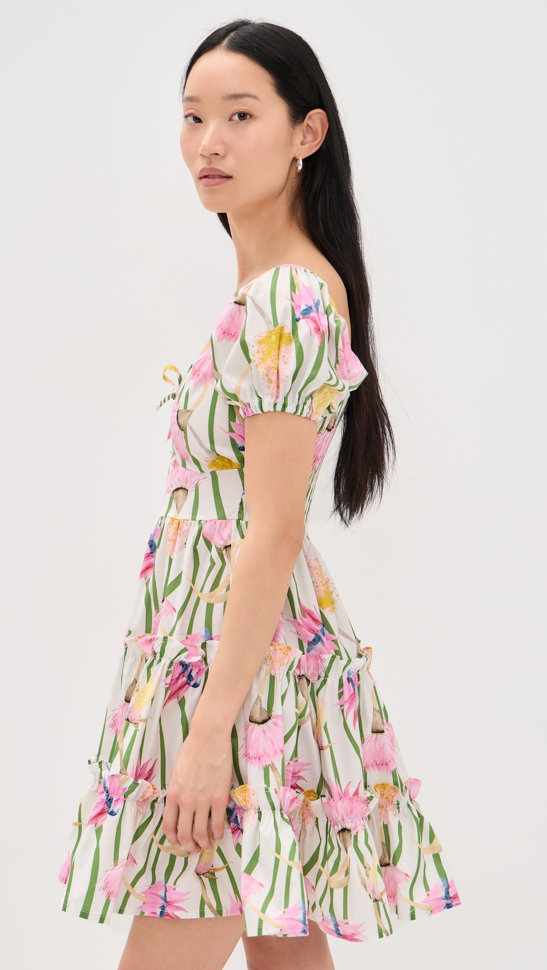 The Bloom Mini Dress Aussie desert flowers