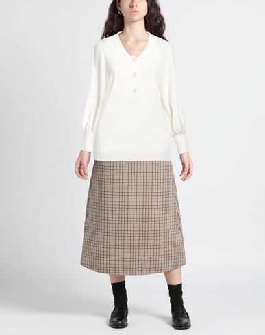 Liviana Conti Woman Sweater Ivory Size 2 Viscose, Polyamide