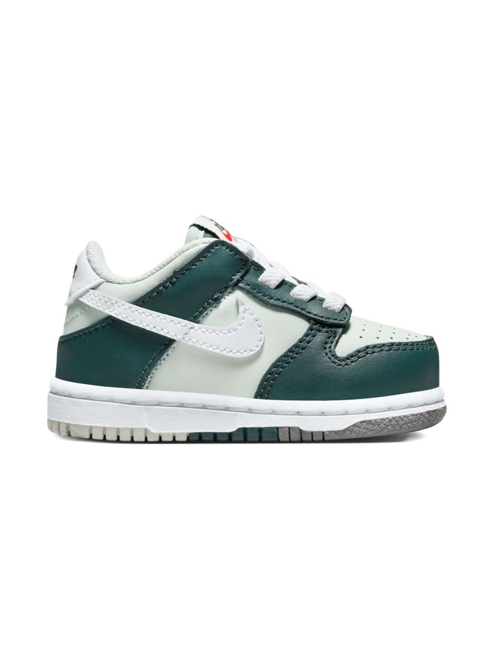Dunk Low "Green" sneakers - White