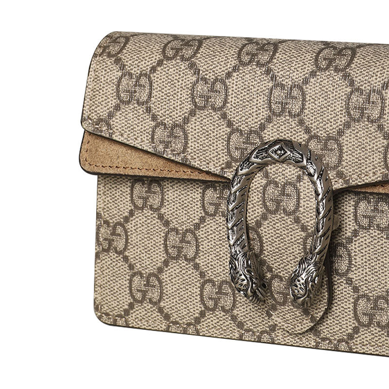 (WMNS) Dionysus GG Supreme Super Mini Bag 'Beige'