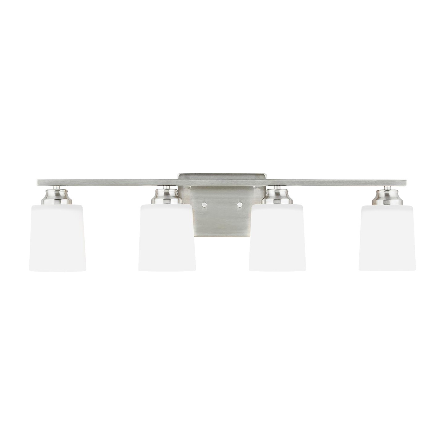 Brushed Nickel Wall Bathroom Bathroom Vanity Lightroom Bathroom Bathroom Vanity Lightroom Bathroom Vanity Light Sconce from the Vinton Collection