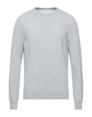 Man Sweater Grey Size 50 Cashmere