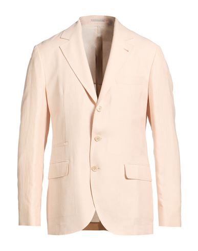 Man Blazer Blush Size 36 Wool, Linen, Silk