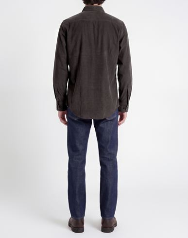 R3d Wöôd Man Shirt Taupe Size M Cotton