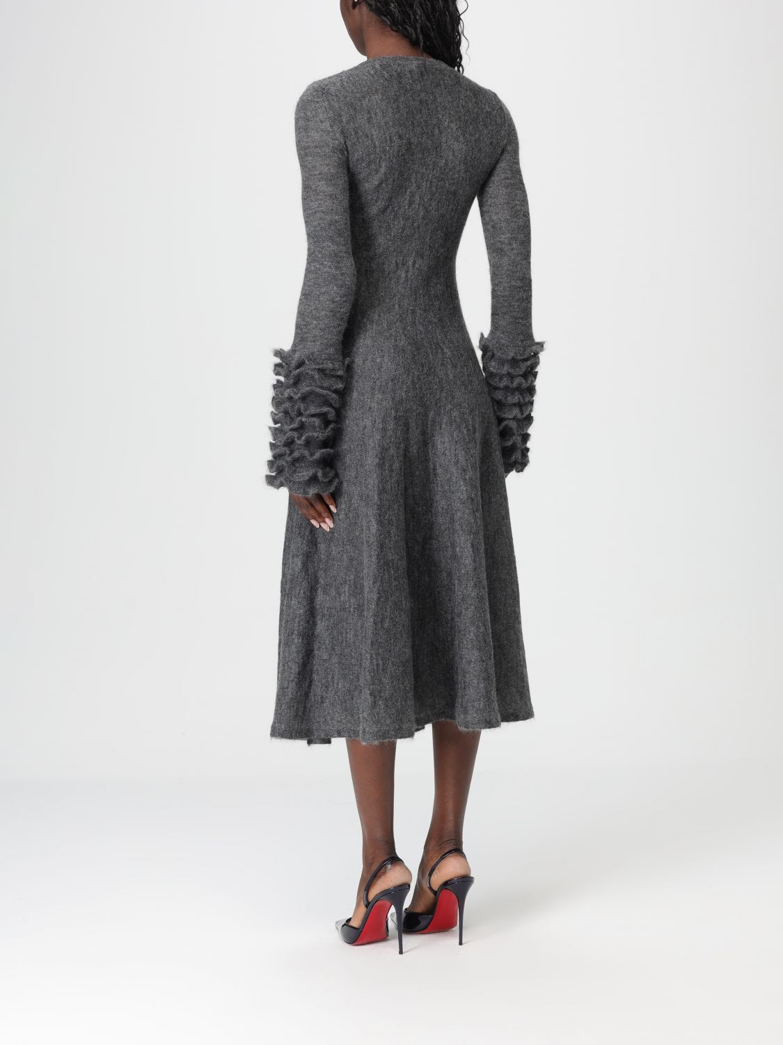 Dress ALAÏA Woman color Grey