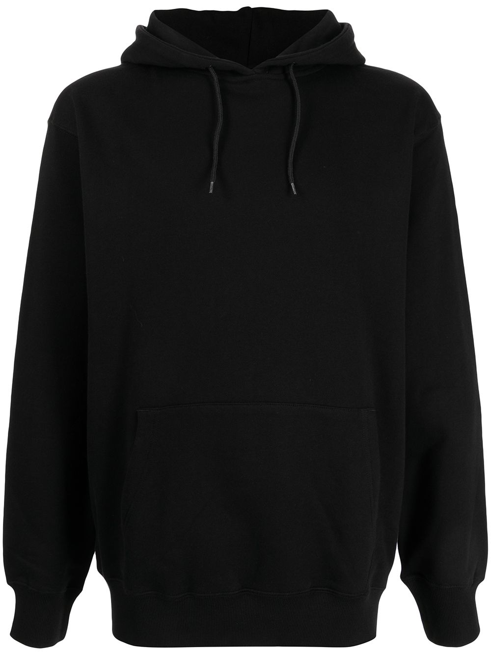 'No Future' logo-print hoodie - Black