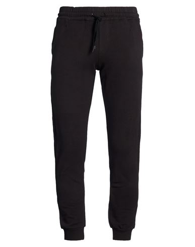 Man Pants Black Size M Cotton, Elastane