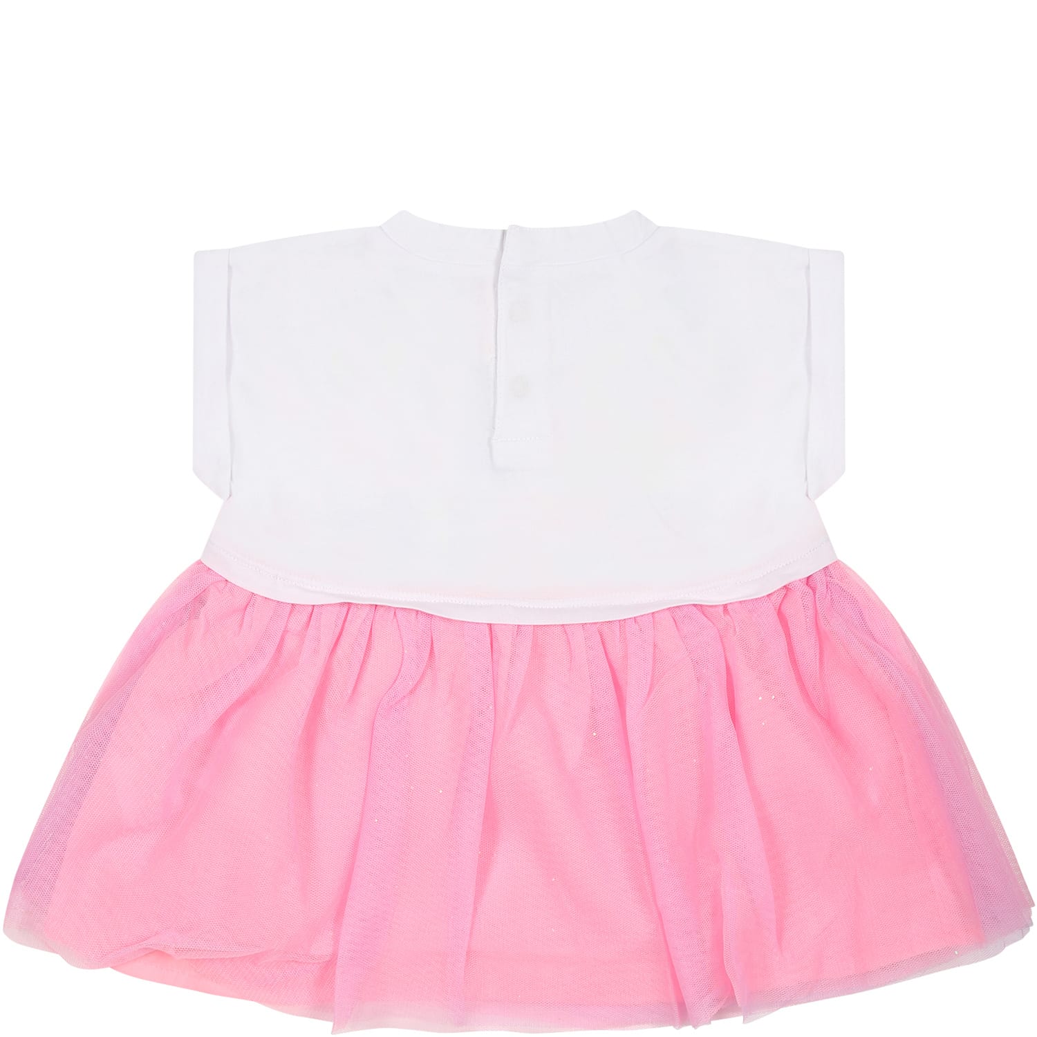 White Suit For Baby Girl With Butterflies And Hearts
