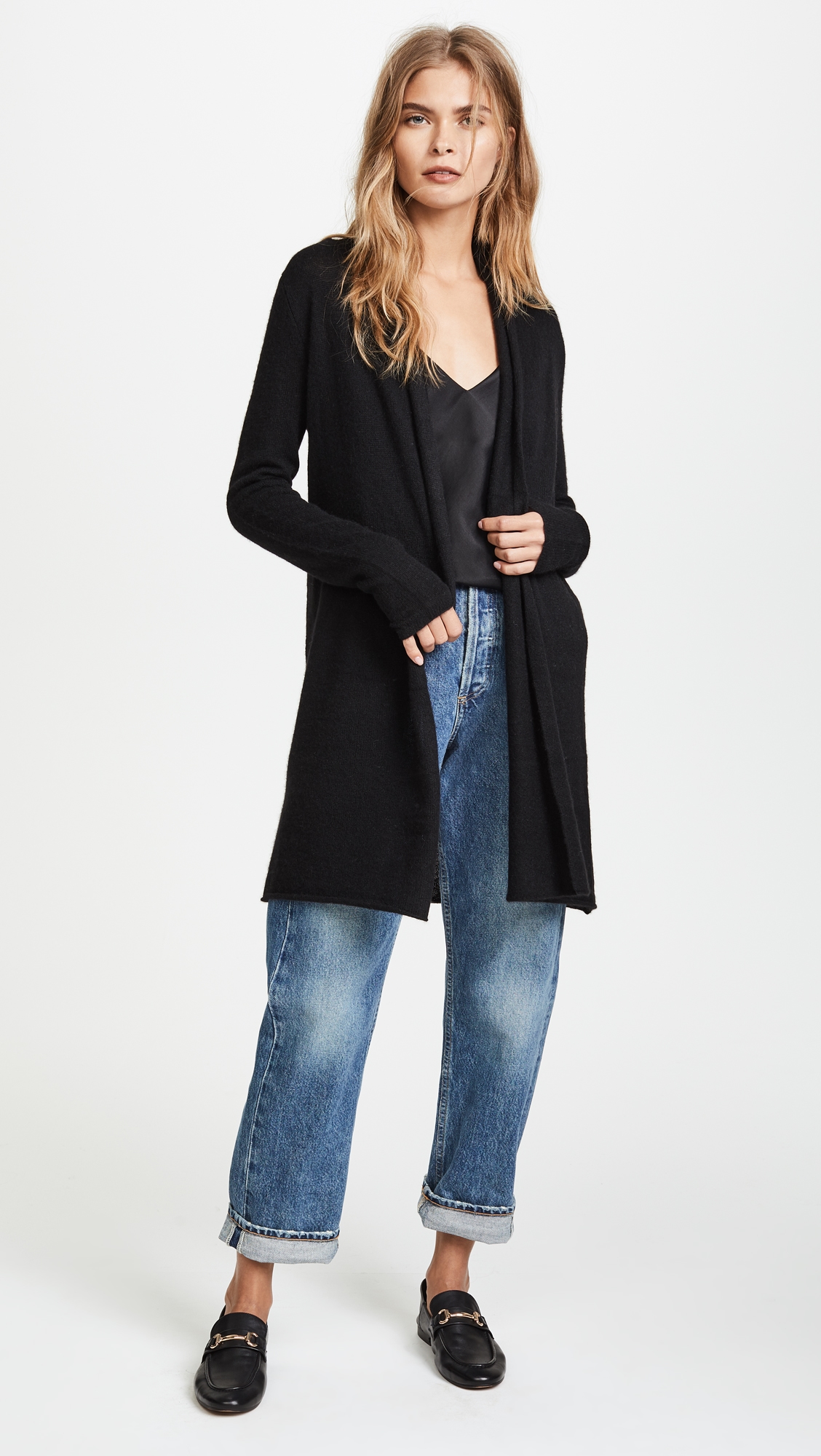 Essential Trapeze Robe Black