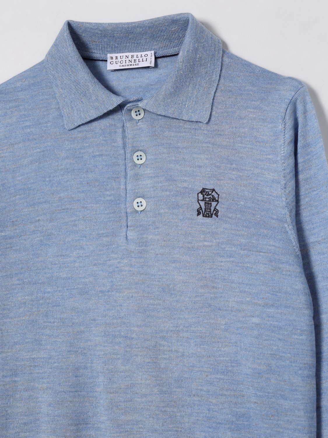 Polo Shirt Kids color Sky